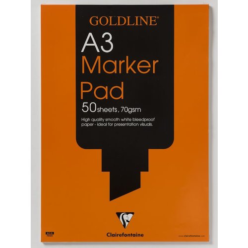 Goldline Bleedproof Marker Pad (65573EX)