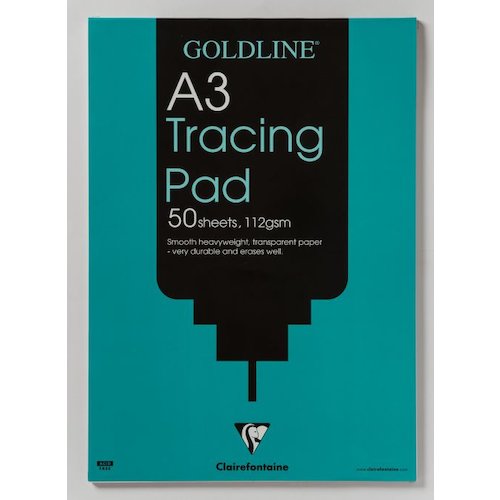 Clairefontaine Goldline Heavyweight Tracing Pad (65643EX)