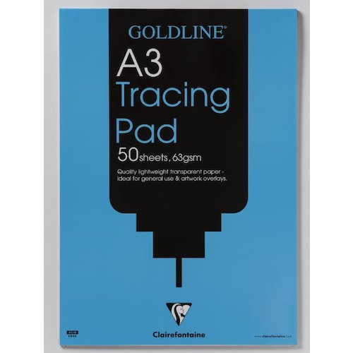Goldline A3 Popular Tracing Pad 63gsm 50 Sheets GPT2A3Z (65692EX)