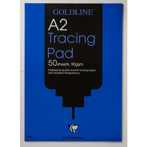 Goldline A2 Professional Tracing Pad 90gsm 50 Sheets (65727EX)