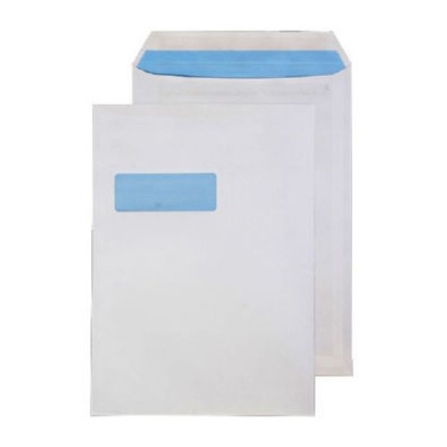 Blake Purely Everyday Pocket Envelope C4 Self Seal Window 90gsm White (Pack 25) (65745BL)