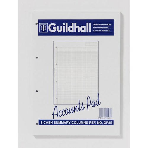Guildhall Account Pad (65909EX)