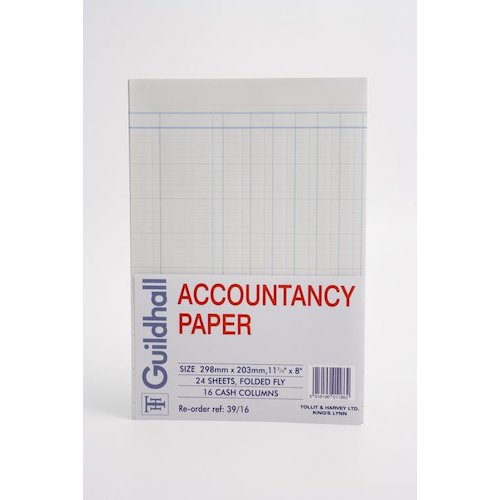 Guildhall Account Paper (65916EX)