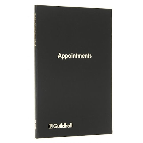 Guildhall Appointments Book 298x203mm 104 Pages Blue T1197Z (65923EX)