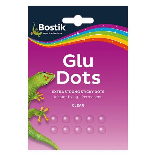 Bostik Permanent Extra Strong Glu Dots 64 Dots (66011BK)