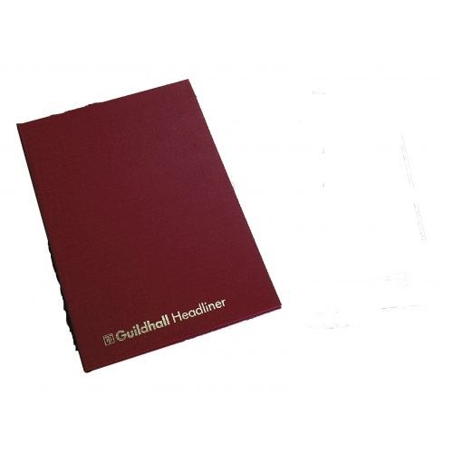 Guildhall Headliner Account Book Casebound (66147EX)