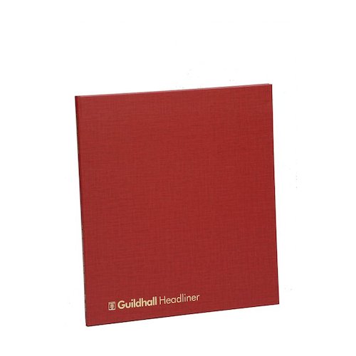 Guildhall Headliner Account Book Casebound (66175EX)