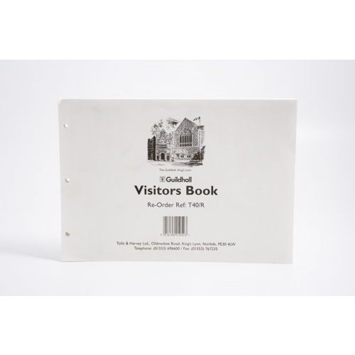 Guildhall Visitor Book Loose Leaf Refills (Pack 50 Sheets) T40/RZ (66294EX)