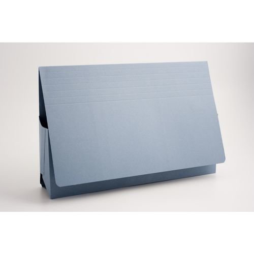 Guildhall Probate Wallets Manilla 315gsm 75mm Foolscap Blue (66399EX)