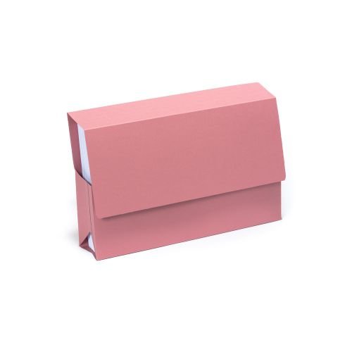 Guildhall Probate Wallets Manilla 315gsm 75mm Foolscap Pink (66420EX)