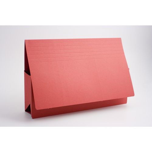 Guildhall Probate Wallets Manilla 315gsm 75mm Foolscap Red (66427EX)