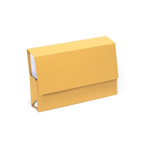 Guildhall Probate Wallets Manilla 315gsm 75mm Foolscap Yellow (66434EX)