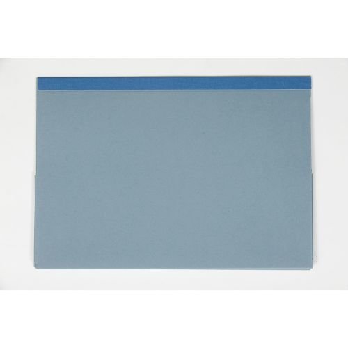 Guildhall Legal Wallet Double 35mm Pocket Reinforced Manilla 315gsm Foolscap Blue (66441EX)