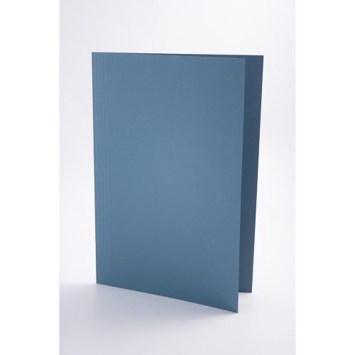 Guildhall Square Cut Folders Manilla 315gsm Foolscap Blue (66476EX)