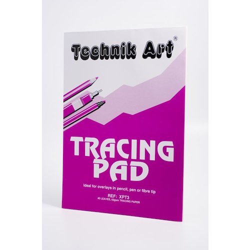 Technik Art A3 Tracing Pad 63gsm 40 Sheets (66777EX)