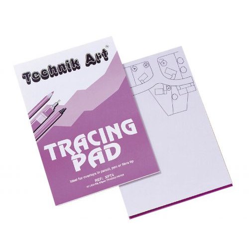 Technik Art A4 Tracing Pad 63gsm 50 Sheets XPT4Z (66784EX)