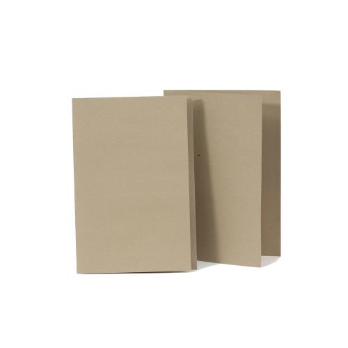 Exacompta Square Cut Folder Kraftliner Foolscap 170gsm Buff (Pack 100) (66833EX)