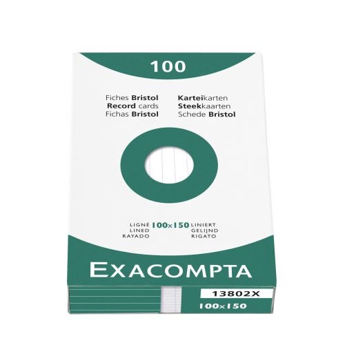 Exacompta Record Cards (67078EX)