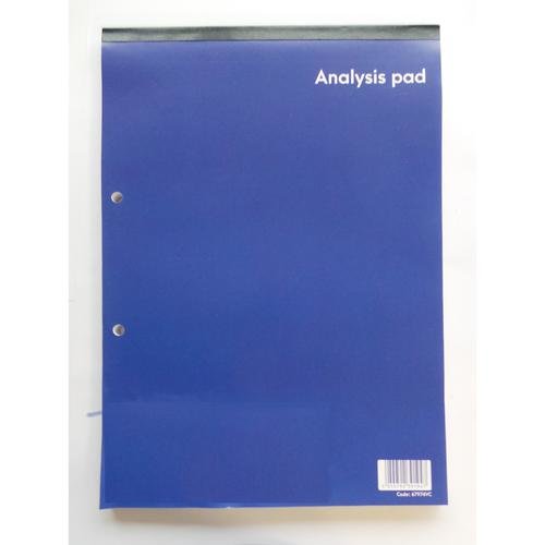 ValueX A4 Analysis Pad 8 Cash Columns 160 Pages (67974VC)