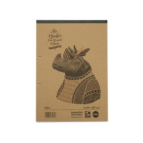 Save The Rhino Recycled Headbound Refill Pad (68009VC)