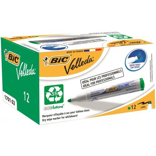 Bic Velleda 1701 Whiteboard Marker Bullet Tip (68492BC)