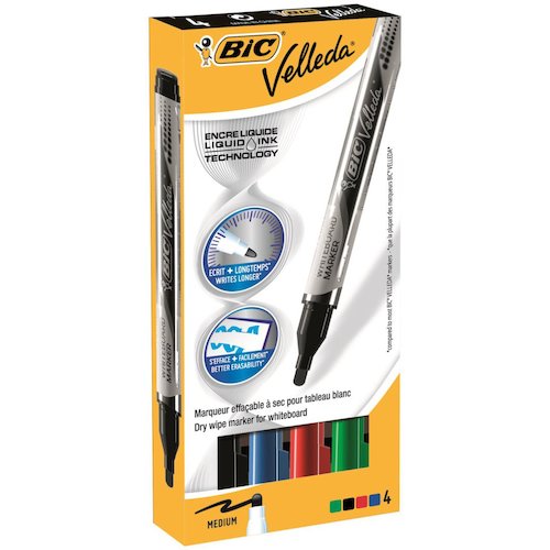 Bic Velleda Pocket Liquid Ink Whiteboard Marker Bullet Tip (68541BC)