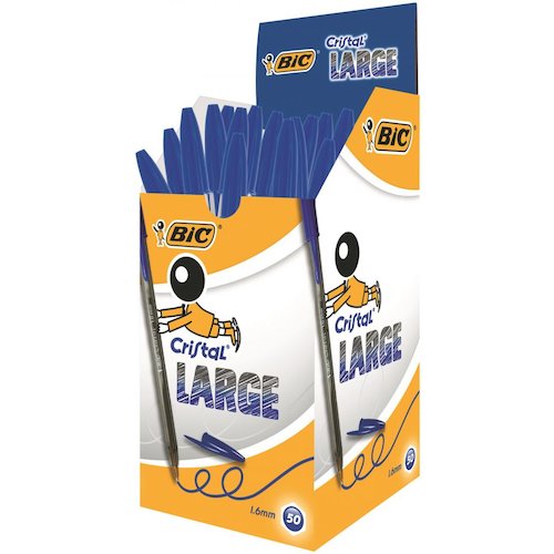 Bic Cristal Large Ballpoint Pen (68611BC)