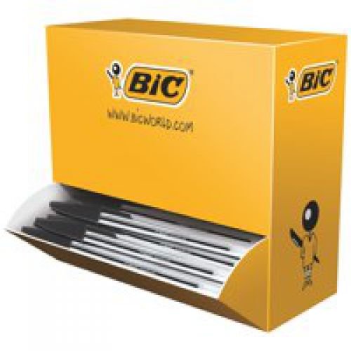 Bic Cristal Ball Pen Clear Barrel (68646BC)