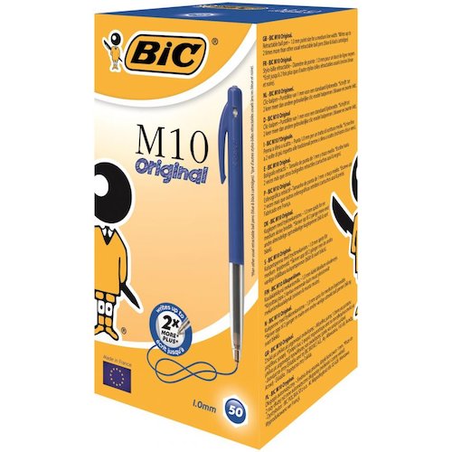 Bic M10 Clic Ball Retractable Pen (68730BC)