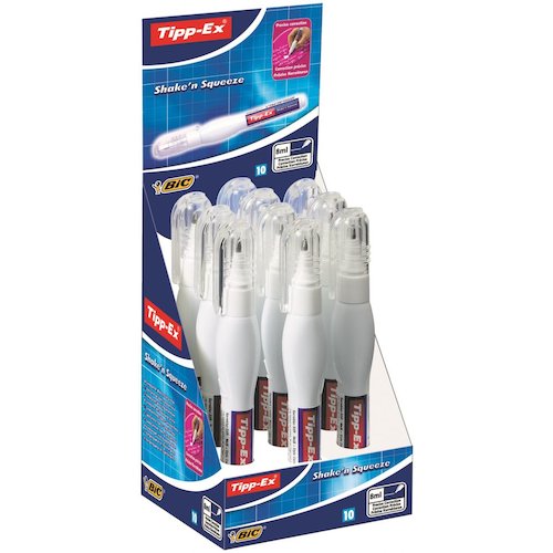 Tipp Ex Shake and Squeeze Correction Fluid Pen (68835BC)