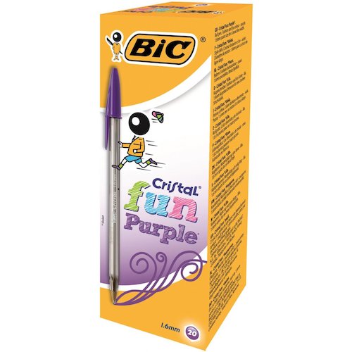Bic Cristal FUN Assorted Ballpoint Pen (68961BC)