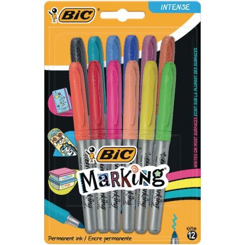 Bic Marking Colour Collection Permanent Marker Bullet Tip (69262BC)