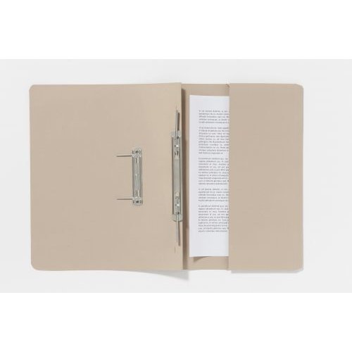 Guildhall Spring Pocket Transfer File Manilla Foolscap 285gsm Buff (Pack 25) (69406EX)