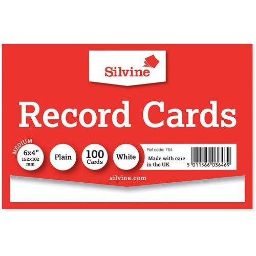 ValueX Record Cards (70456SC)