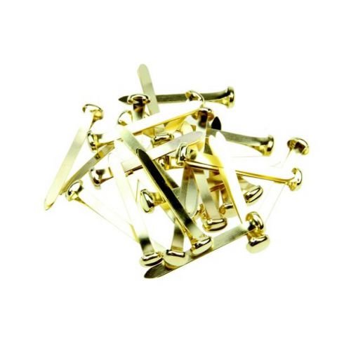 ValueX Paper Fastener 25mm Brass (Pack 500) (70585WH)