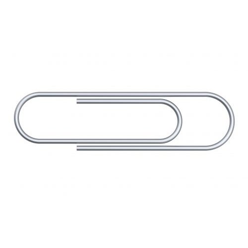 ValueX Paperclip Large Plain 32mm (Pack 250) (70606WH)