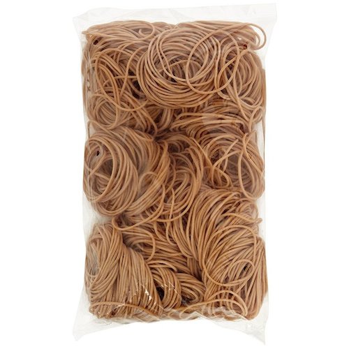 ValueX Rubber Elastic Band No 24 1.5mmx150mm 454g Natural (70704WH)