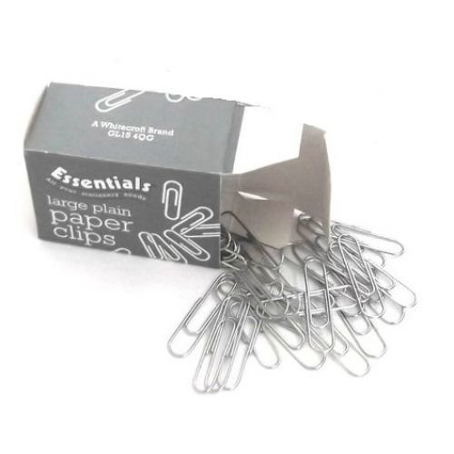 ValueX Paperclip Large Plain 32mm (Pack 1000) (70816WH)