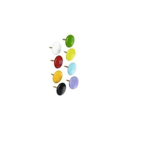 ValueX Drawing Pin 9.5mm Assorted Colours (Pack 100) (KF02020Q)