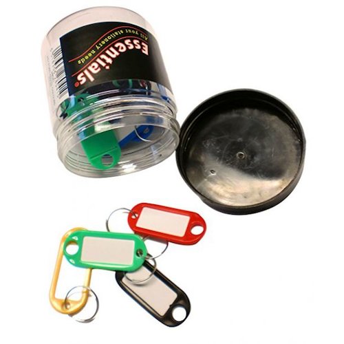 ValueX Plastic Key Tags (71117WH)