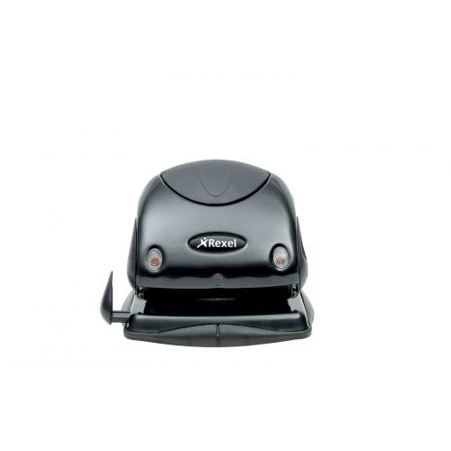 Rexel Choices P225 2 Hole Punch Metal 16 Sheet Black 2100745 (71856AC)
