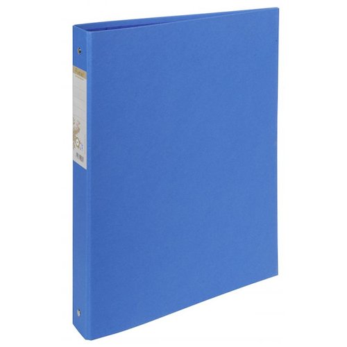 Forever 100% Recycled Ring Binder Paper on Board 2 O Ring A4 30mm Rings Blue (Pack 10) (74075EX)
