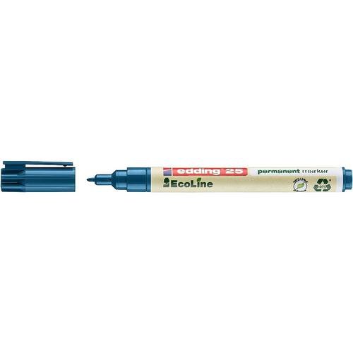 Edding 25 EcoLine Permanent Marker Bullet Tip (75391ED)