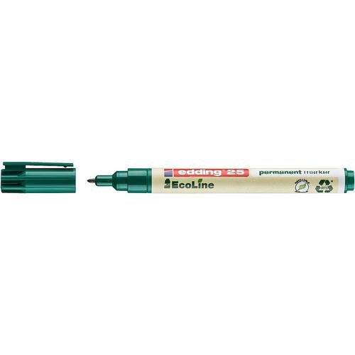 Edding 25 EcoLine Permanent Marker Bullet Tip (75398ED)