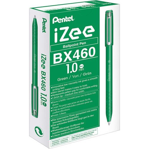 Pentel IZEE Ballpoint Pen Cap Style (76378PE)