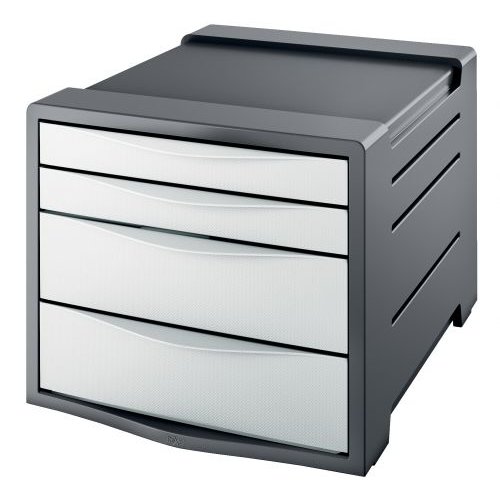 Rexel Choices Drawer Cabinet (Grey/White) 2115608 (77232AC)