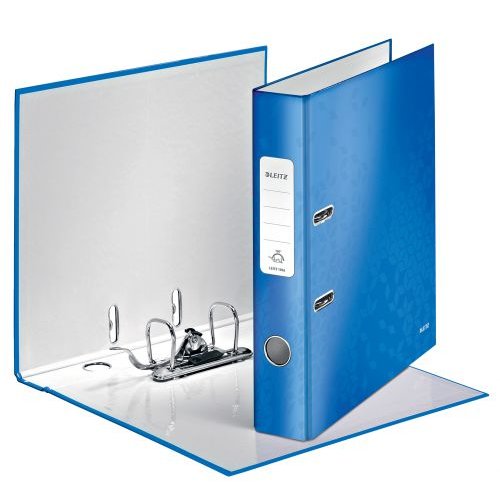 Leitz 180 Mini WOW Lever Arch File Laminated Paper on Board (77519AC)