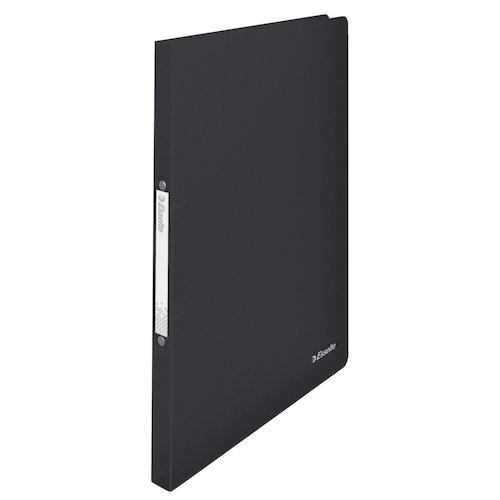 Esselte VIVIDA Ring Binder Polypropylene 2 O Ring A4 16mm Rings Translucent Black (Pack 10) 624033 (77638AC)