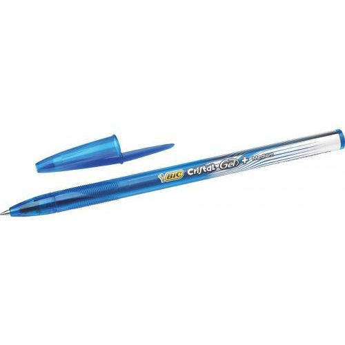 Bic Gel ocity Stic Gel Rollerball Pen 0.5mm Line Blue (Pack 30) (78030BC)