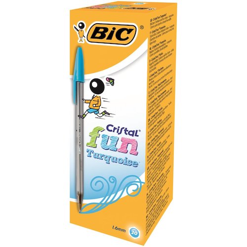 Bic Cristal FUN Assorted Ballpoint Pen (78149BC)